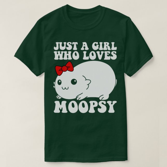 Nur ein Mädchen, das Moopsie Liebe T-Shirt (Design vorne)