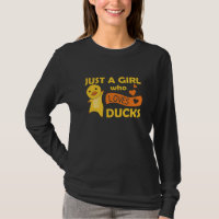 Nur ein Mädchen, das Niedliche Enten für Mädchen L