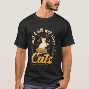 Nur ein Mädchen, das Niedliche Teenager-Hausbesitz T-Shirt