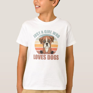 Nur ein Mädchen, das Niedliche Tiere Liebe Katzen  T-Shirt