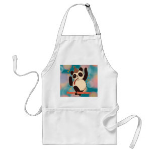 Nur ein Mädchen, das Pandas Weihnachtsfeier liebt Schürze