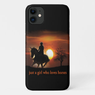 nur ein Mädchen, das Pferde Lieben Case-Mate iPhone Hülle