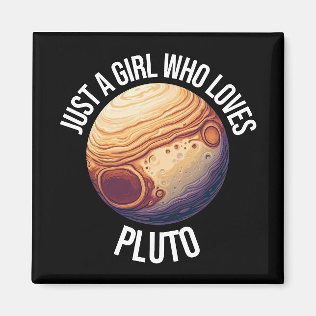 Nur ein Mädchen, das Pluto Lieben Magnet (Vorne)