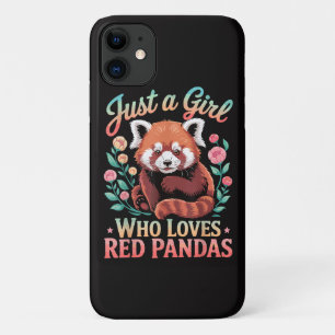 Nur ein Mädchen, das rote Pandas liebt Case-Mate iPhone Hülle