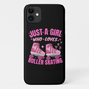 Nur ein Mädchen, das Skaten rollt, Lieben Case-Mate iPhone Hülle