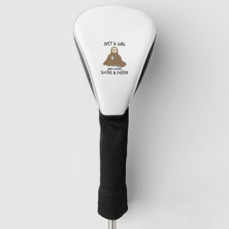 Nur ein Mädchen, das Slots Coffee Lieben Golf Headcover
