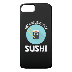 Nur ein Mädchen, das Sushi Lieben Case-Mate iPhone Hülle