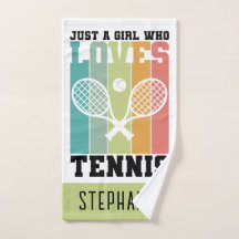 Nur ein Mädchen, das Tennis Lieben | Tennis Player