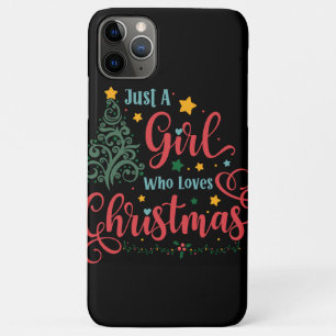 Nur ein Mädchen, das Weihnachten Lieben Case-Mate iPhone Hülle