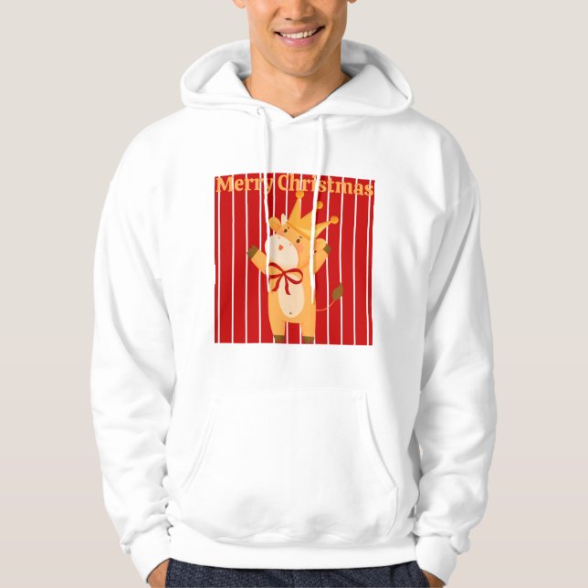 Nur ein Mädchen, das Weihnachten Lieben, Niedliche Hoodie (Vorderseite)