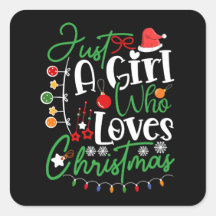 Nur ein Mädchen, das Weihnachten Lieben