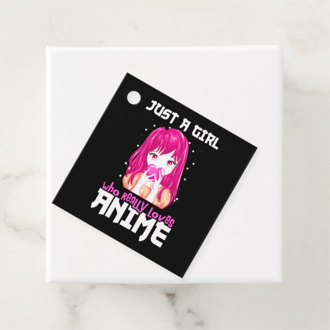 Nur ein Mädchen, das wirklich Anime Liebe Geschenkanhänger (Beispiel)