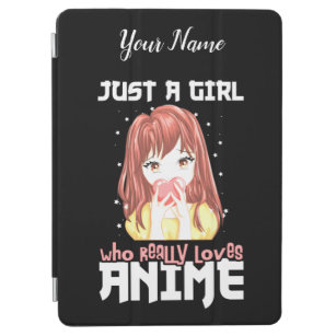 Nur ein Mädchen, das wirklich Anime Liebe iPad Air Hülle