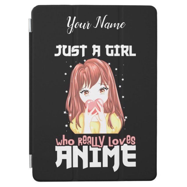 Nur ein Mädchen, das wirklich Anime Liebe iPad Air Hülle (Vorderseite)