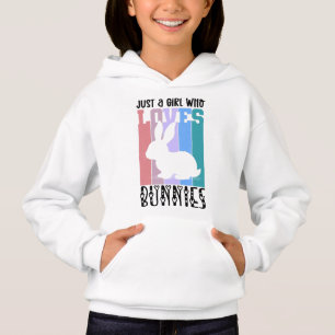 Nur ein Mädchen, die Bunnies Ostersonne Lieben Nie Hoodie