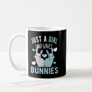 Nur ein Mädchen, die Lieben bunnies Bunny Mama Pul Kaffeetasse