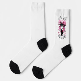 Nur ein Mädchen-Weihnachten Socken