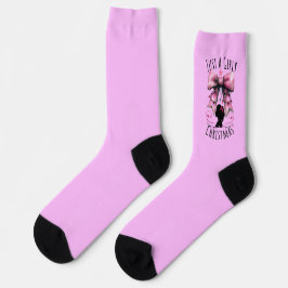 Nur ein Mädchen-Weihnachten Socken