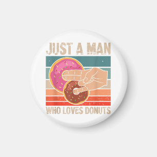 Nur ein Mann, der zwei Lieben im Pinky 1 in T spen Magnet