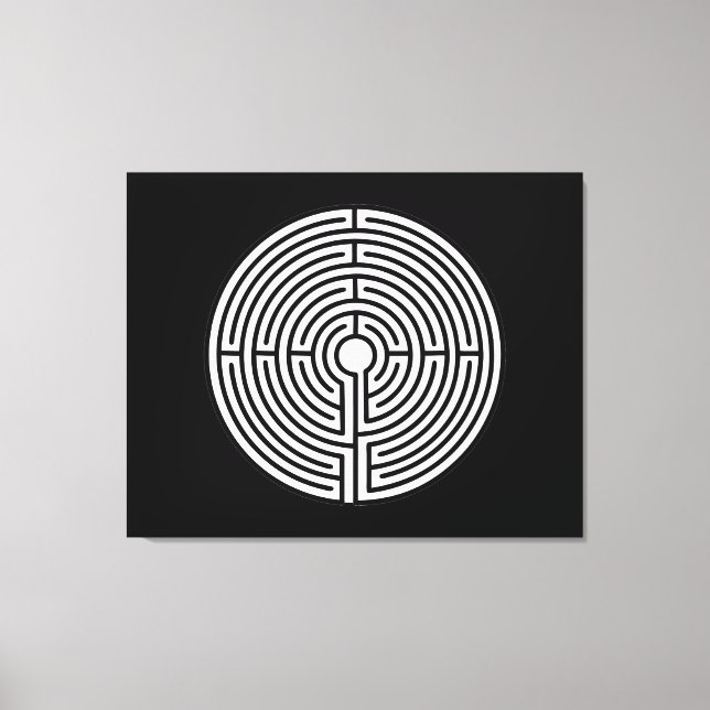 Nur ein Mazekreis Leinwanddruck (Vorderseite)