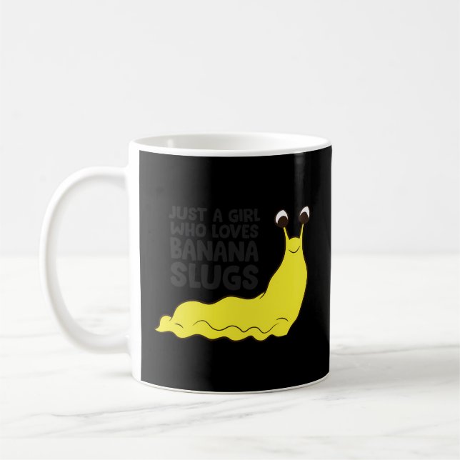 Nur ein Mensch, der Bananenschnecken Liebe Kaffeetasse (Links)