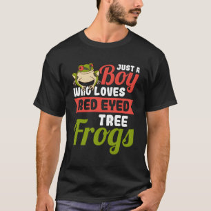 Nur ein Mensch Lieben Mit Augen Baumfrosch T-Shirt