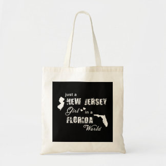 Nur ein New Jersey-Mädchen in Florida World in Shi Tragetasche