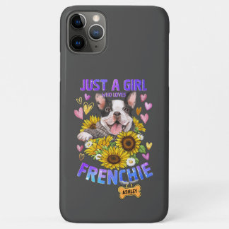 Nur ein Niedliches Mädchen Lieben Französisch Bull Case-Mate iPhone Hülle