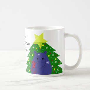 Nur ein Nilpferd wird es tun Kaffeetasse