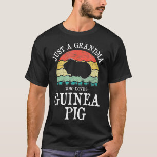Nur ein Oma, das Guinea Liebe Pig T-Shirt