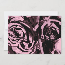 Nur ein paar Rose Feiertagskarte