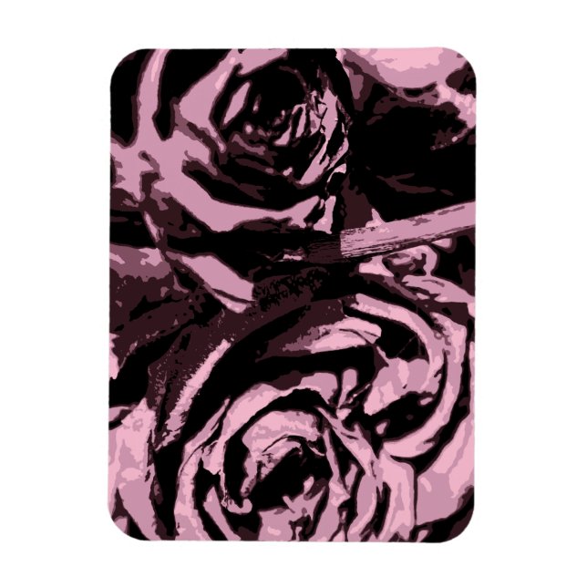 Nur ein paar Rose Magnet (Vertikal)