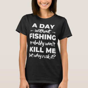 Nur ein Papa, der das Angeln liebt T-Shirt