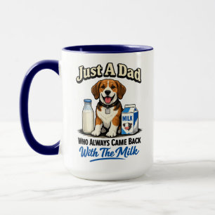 Nur ein Papa, der immer lustig war   Vatertag Tasse