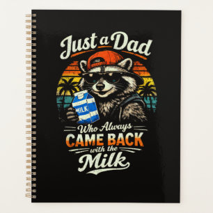 Nur ein Papa, der immer mit der Milch zurückkam Planer