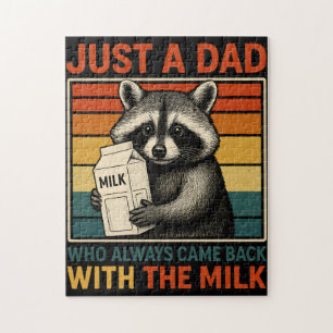 Nur ein Papa, der immer mit der Milch zurückkommt Puzzle