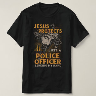 Nur ein Polizist, der mir die Hand gibt T-Shirt
