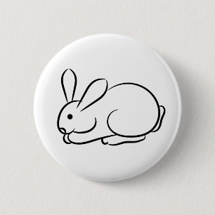 Nur ein Rabbit Button