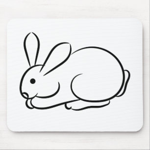 Nur ein Rabbit Mousepad