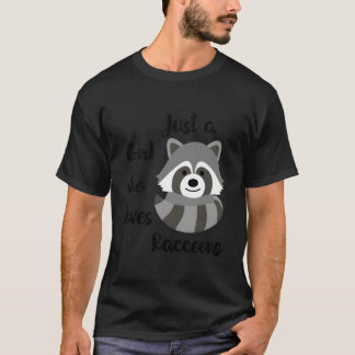 Nur ein Raccoonliebhaber T-Shirt