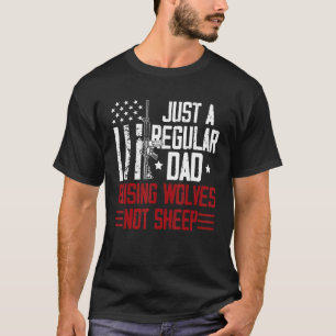 Nur ein regelmäßiger Vater, der Wölfe züchtet, nic T-Shirt