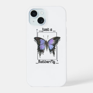 Nur ein Schmetterling  iPhone 15 Hülle