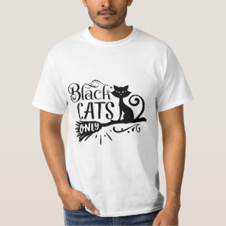 Nur ein schwarzes Katzenhuhn-T-Shirt T-Shirt