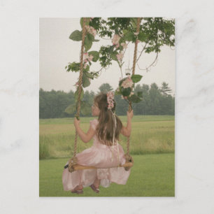 nur ein Schwingen Postkarte