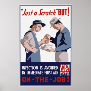 Nur ein Scratch Poster