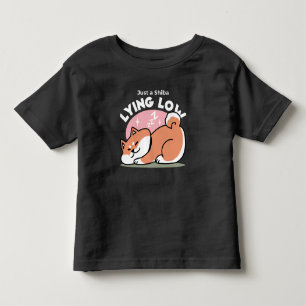Nur ein Shiba, der niedrig fliegt: Niedliches Shib Kleinkind T-shirt