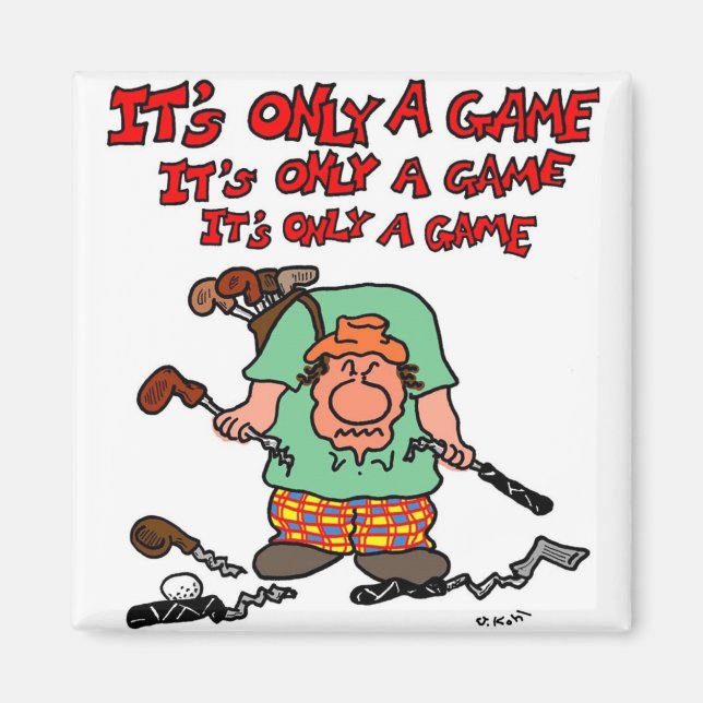 Nur ein Spiel Magnet (Vorne)