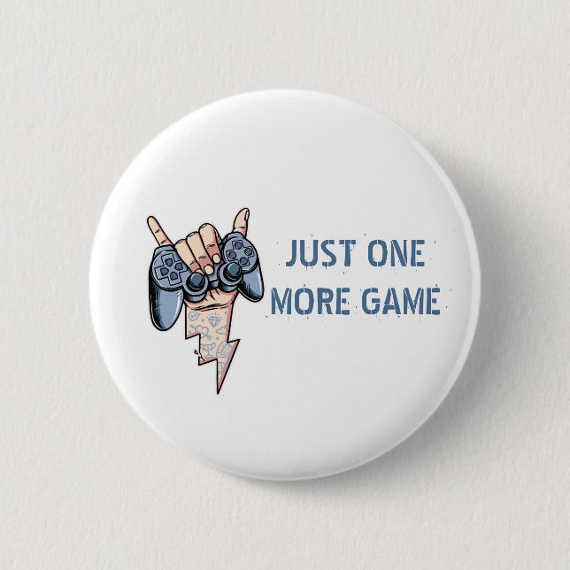 NUR EIN SPIEL NOCH BUTTON (Vorderseite)