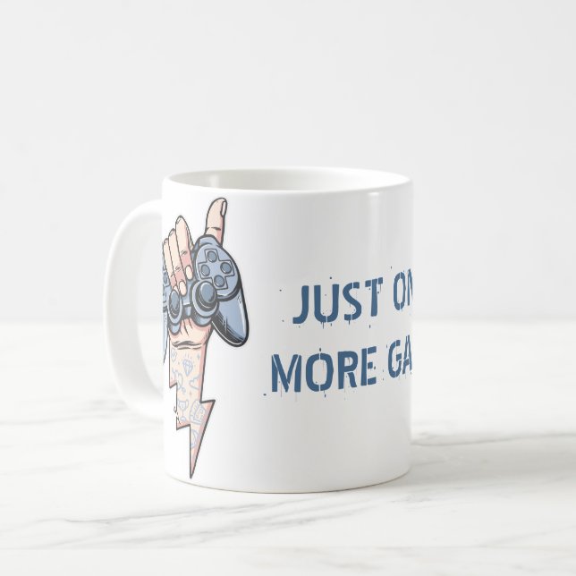 NUR EIN SPIEL NOCH KAFFEETASSE (Vorderseite Links)