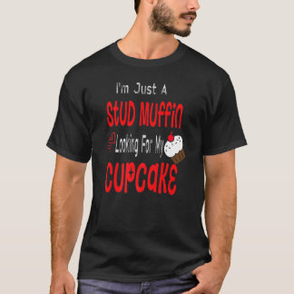 Nur ein Stuck Muffin Cupcake Happy Kleinkind Boy V T-Shirt